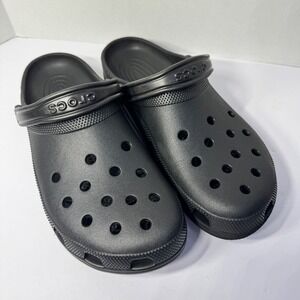 Crocs Classic Clog Black Men's Size M13 Slip On Waterproof Shoes Comfort Style